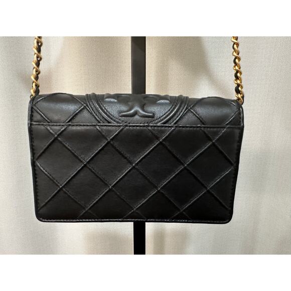 Tory Burch Fleming Soft Convertible Shoulder Bag NWOT Leather Adjustable Chain - Picture 8 of 14